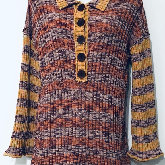 FREE PEOPLE WENDY RIBBED ROMPER KNIT SWEATER.SIZE XS - Picture 9 of 16